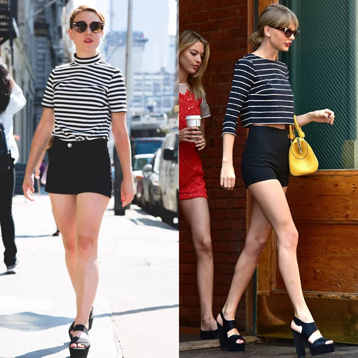 Taylor Swift's Striped Shirt