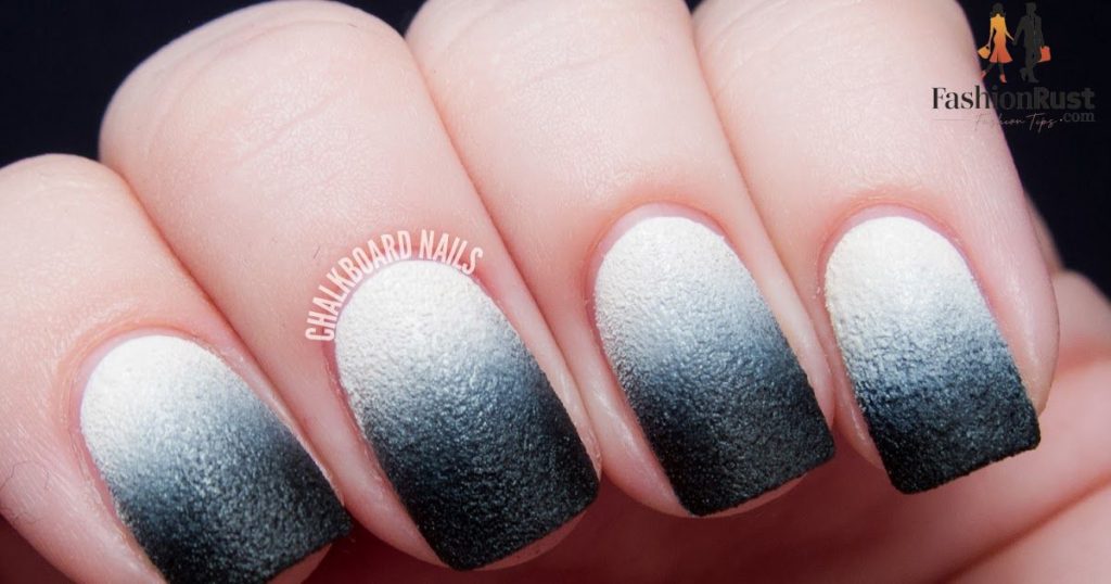 Black Matte ombre design